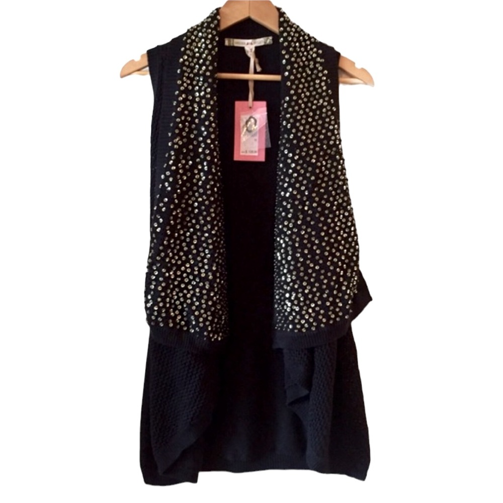 🎉HOST PICK🎉Chelsea & Violet Sequin Knit Vest